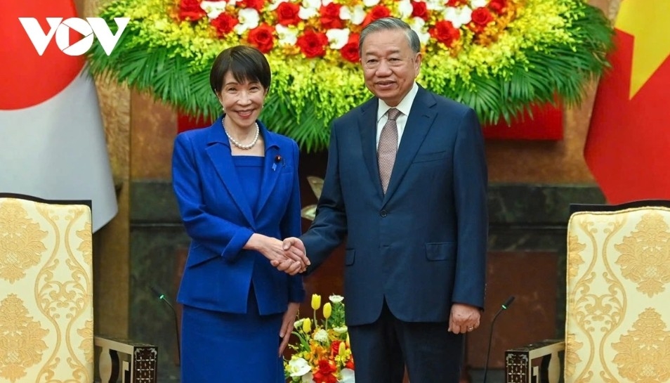 Top Vietnamese leader meets Japanese PM Sanae Takaichi